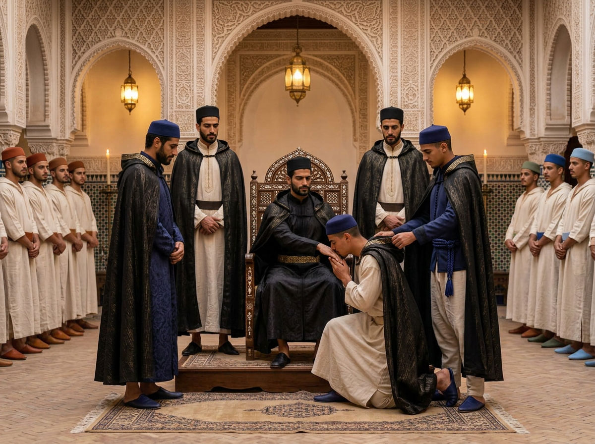 Al-Khirqa — cérémonie d'investiture