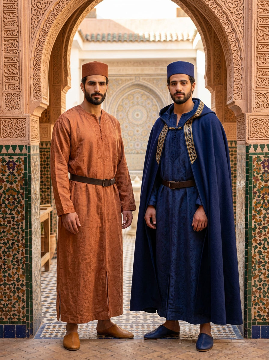 Al-Hulla — deux maîtres, tenue d'été et tenue d'hiver