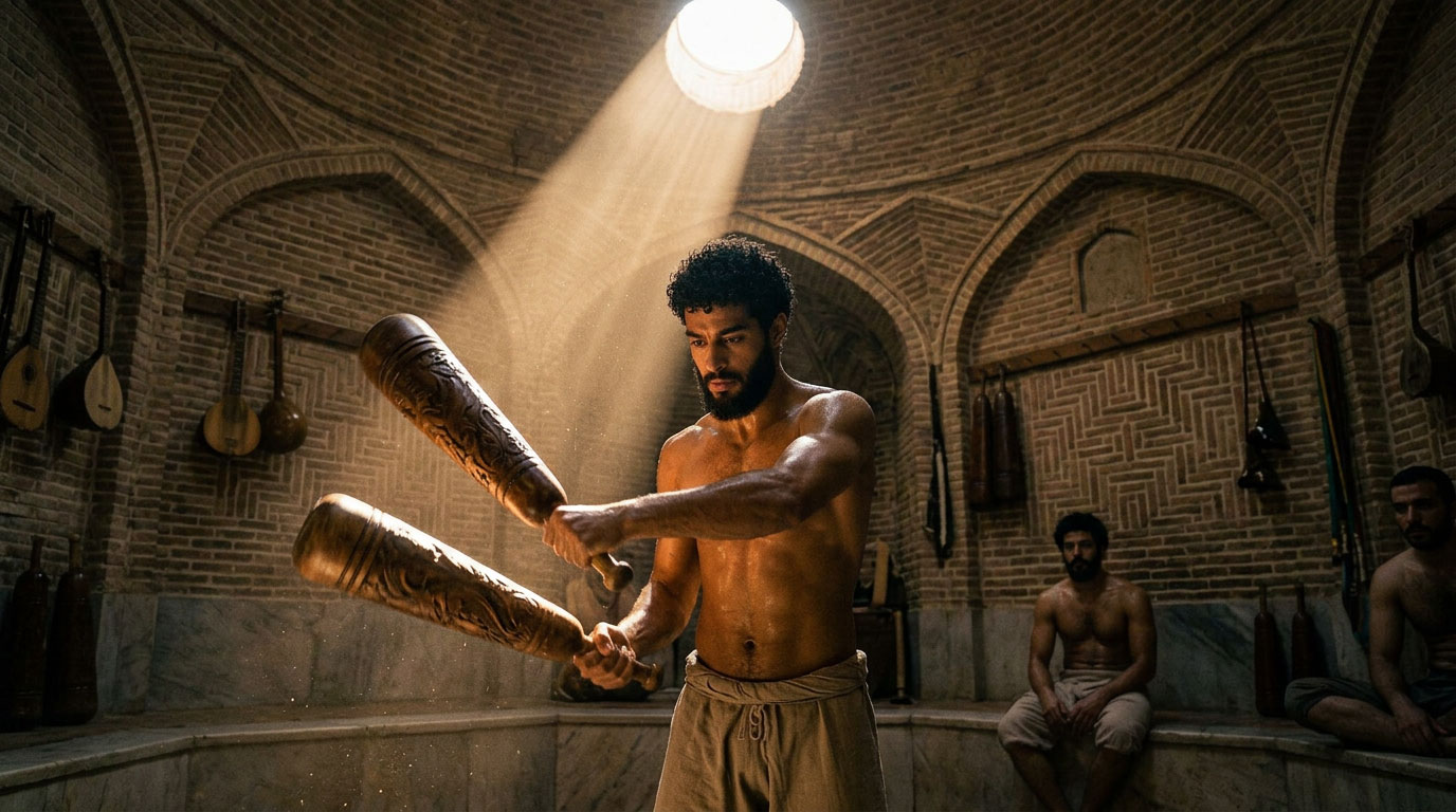 Mil — wooden clubs