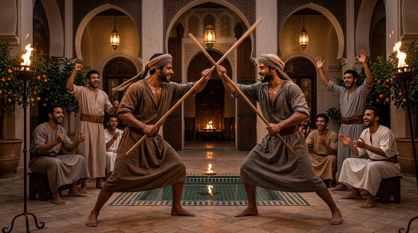 Tahtib — l'art du bâton