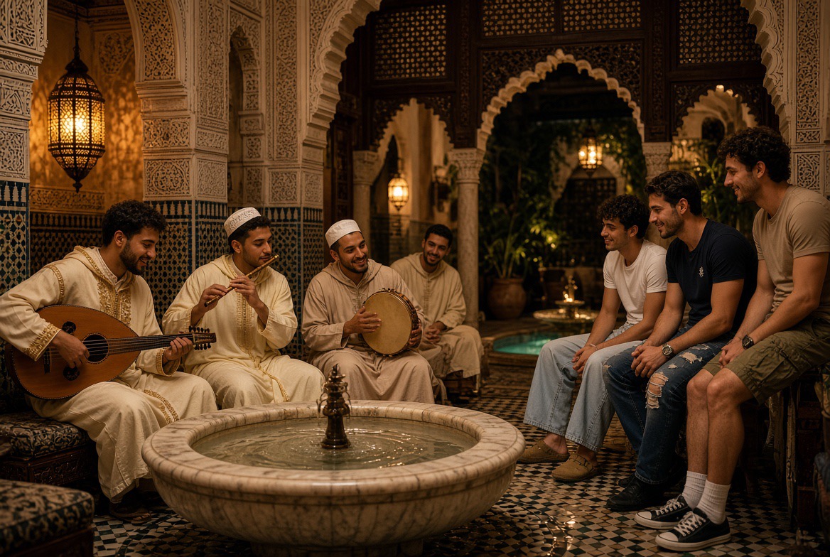Rencontres au Riad